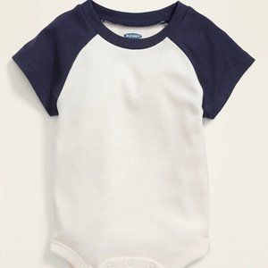 Raglan-Sleeve Bodysuit for Baby